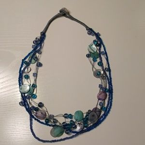Handmade Colors-of-the-Sea Necklace
